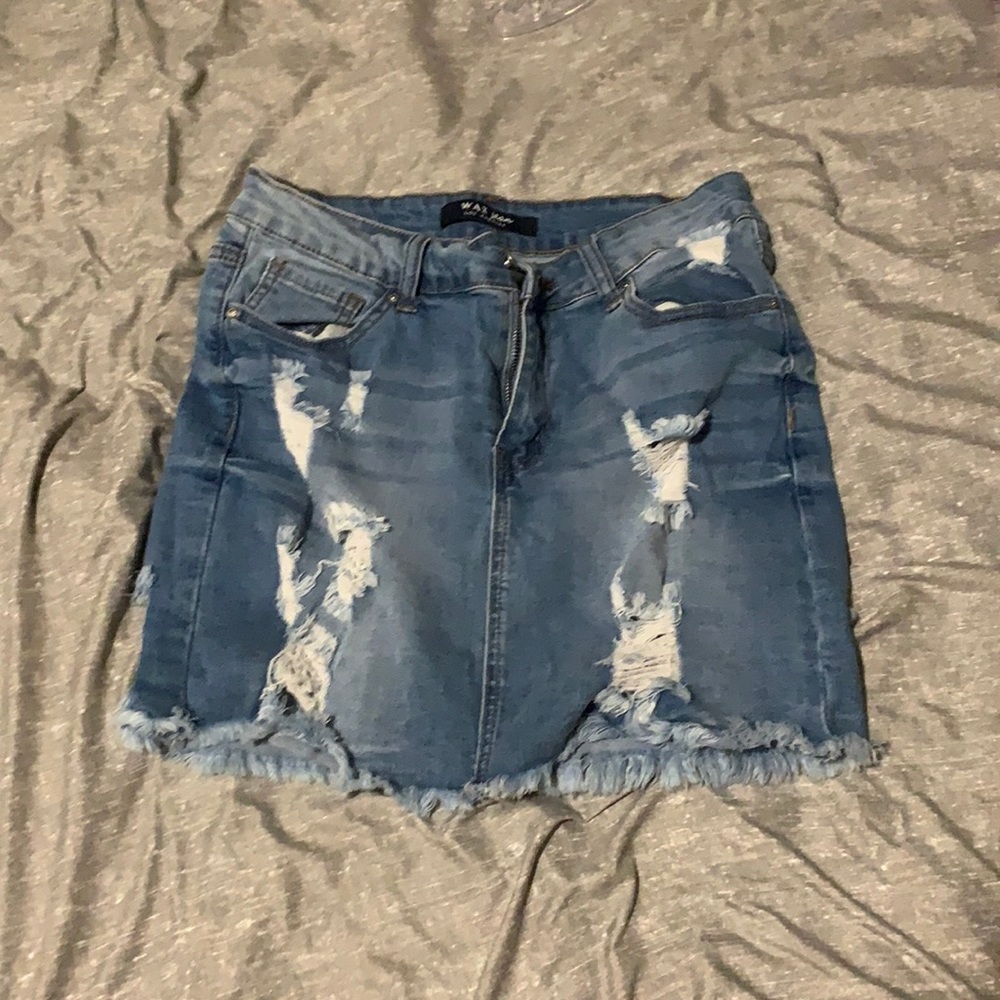 Jean skirt